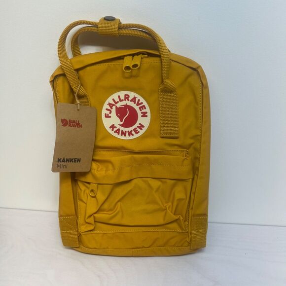 Fjallraven Kanken Mini Backpack Ochre 23561 Activ Outdoor Camping Hiking Daypack - Picture 1 of 6